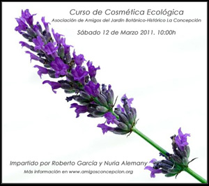 cartel curso de cosm&eacute;tica